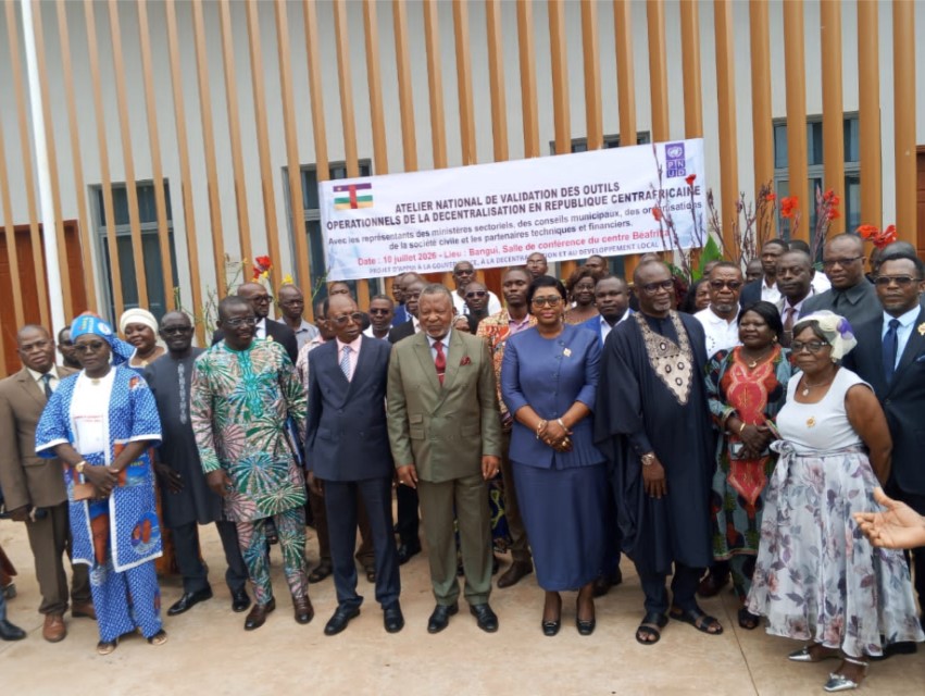 Centrafrique : le gouvernement dote les autorités locales d&rsquo;outils pour réussir la décentralisation