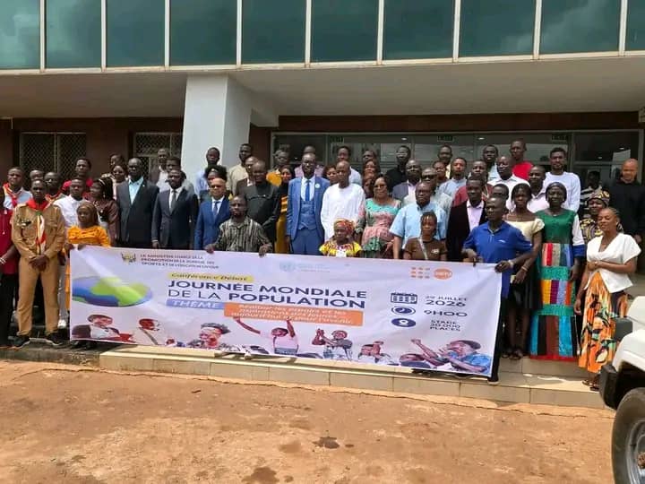 La Centrafrique célèbre en différé la Journée mondiale de la population 2026