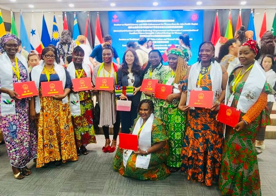 Coopération Chine–Centrafrique : La FAFECA trace la voie du leadership féminin