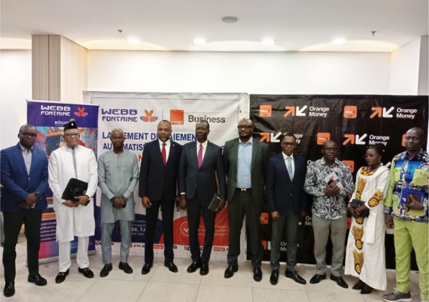 Orange Centrafrique et Webb Fontaine s’unissent pour démocratiser le paiement automatisé de la redevance DPI via Orange Money