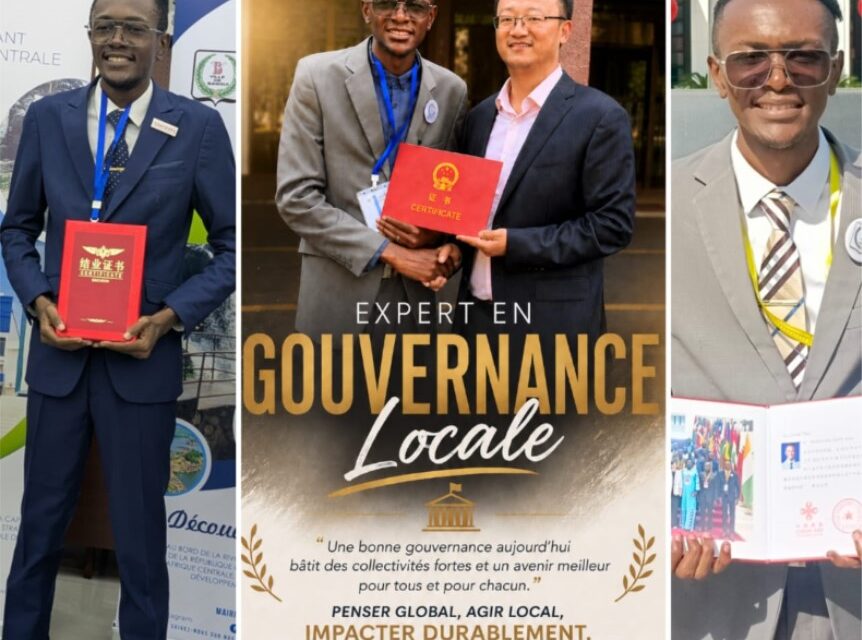 Anis Zowe Nganyade : « la coopération entre la Chine et la RCA doit devenir un levier de transfert de compétences»