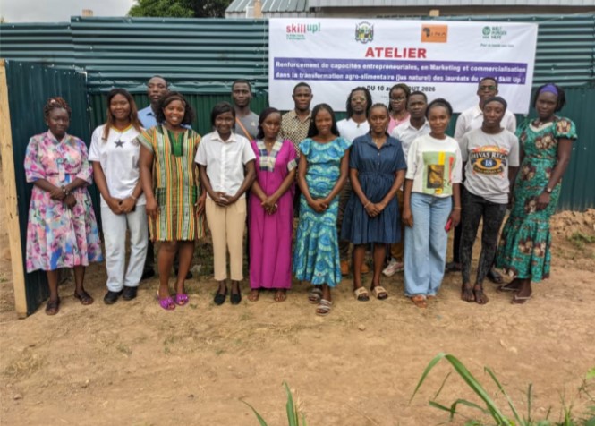 WHH renforce les capacités entrepreneuriales des jeunes bénéficiaires du projet Skill Up